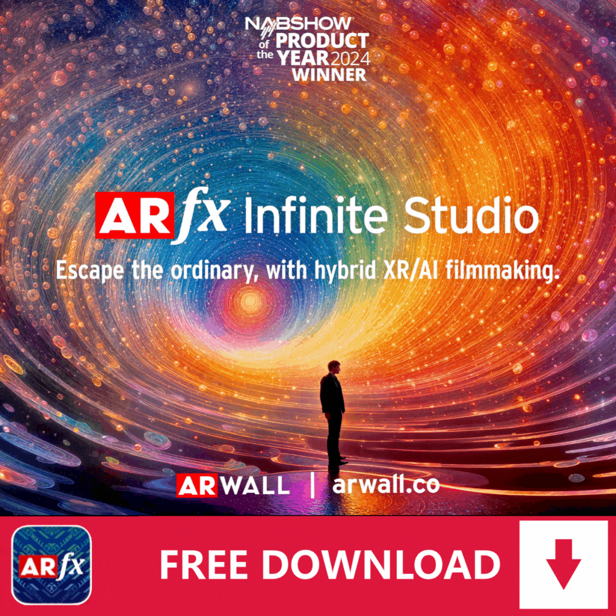 ARwall Announces Updates! FREE DOWNLOAD of ARfx App for Filmmakers, Directors, VFX Artists, Game Developers, Content Creators, and Streamers!